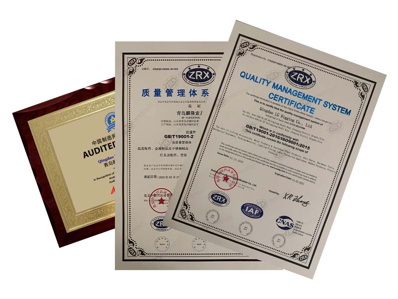 certificates of