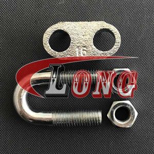 Wire Rope Clip DIN741 Galvanized Malleable China manufacturer