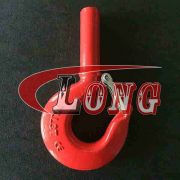 Forged Shank Hook with Safety Latch