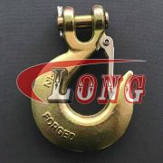 Alloy Steel Clevis Slip Hook with Latch Grade 70 China manufacturer