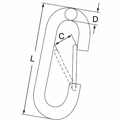 Bit Snaps with Wire Gate Zinc Plated China manufacturer