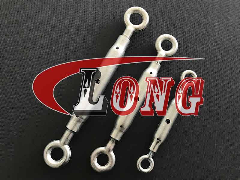 DIN 1478 turnbuckle eye/eye,aka rigging screw or closed body turnbuckle,conform to DIN 1478,made of C1020/C1045,been electric galvanized/HDG,China supplier