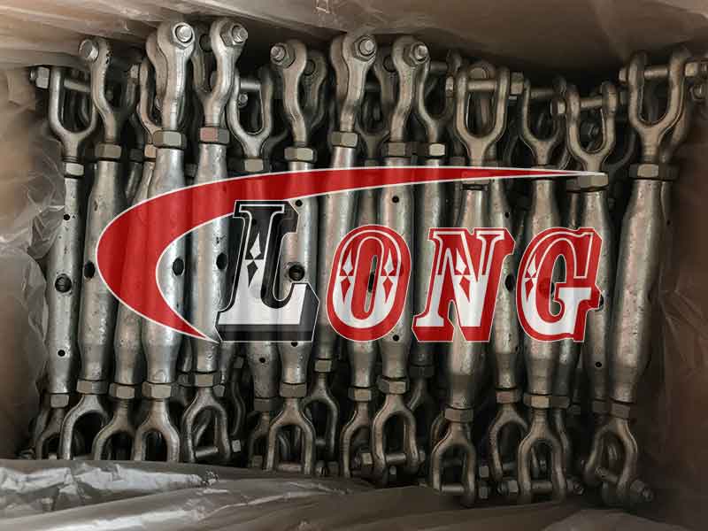 DIN 1478 Turnbuckle Jaw/Jaw Galvanized,aka din 1478 rigging screw or closed body turnbuckle,has jaw end,has been electric galvanized or HDG,China supplier