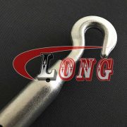 DIN 1478 Turnbuckle Eye/Hook,aka rigging screw or closed body turnbuckle,conform to din 1478,made of C1020/C1045,been zinc plated or HDG,China supplier