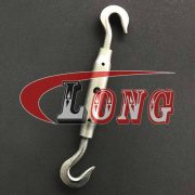 DIN 1478 Turnbuckle Galvanized Hook/Hook,aka din 1478 rigging screw or closed body turnbuckle,conform to DIN 1478,been zinc plated or HDG,China manufacturer