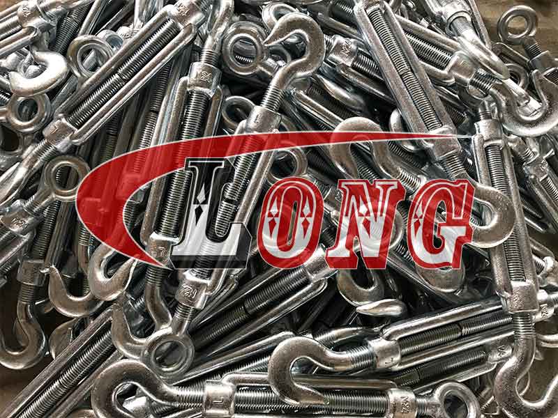 DIN 1480 Turnbuckle Hook-Eye,aka straining screw DIN1480 eye and hook,conform to DIN 1480,been Electric galvanized/hot dip galvanized,