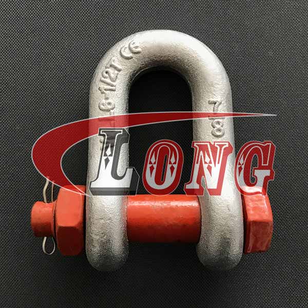 G-2150-Forged-Alloy-Bolt-Type-Chain-Shackle-with-Safety-Pin-and-Nut-US-Fed.-Spec-China-Manufacturers