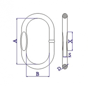 G80 Master Link European Type EN1677-4/DIN5688-3