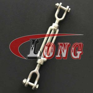 DIN 1480 Turnbuckle Jaw-Jaw,aka Straining Screw or DIN 1480 turnbuckle Fork and Fork,conform to DIN 1480,been electric galvanised/HDG,China manufacturer