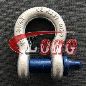 Screw Pin Anchor Shackle G-209 U.S. Type China manufacturer