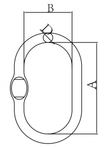 Grade 100 Forged Alloy Master Link