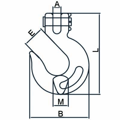 Clevis Slip Hook Grade 70 Australia Standard China manufacturer