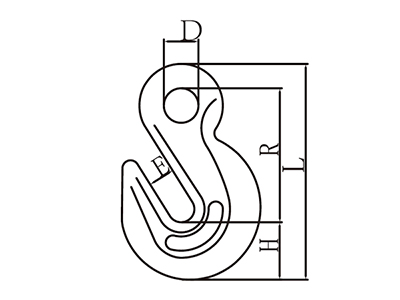 High Test Eye Grab Hook Grade 43 China manufacturer