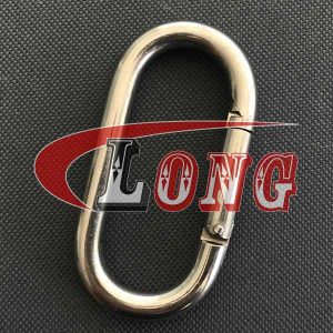 AISI304 Stainless Steel Oval Snap Hook