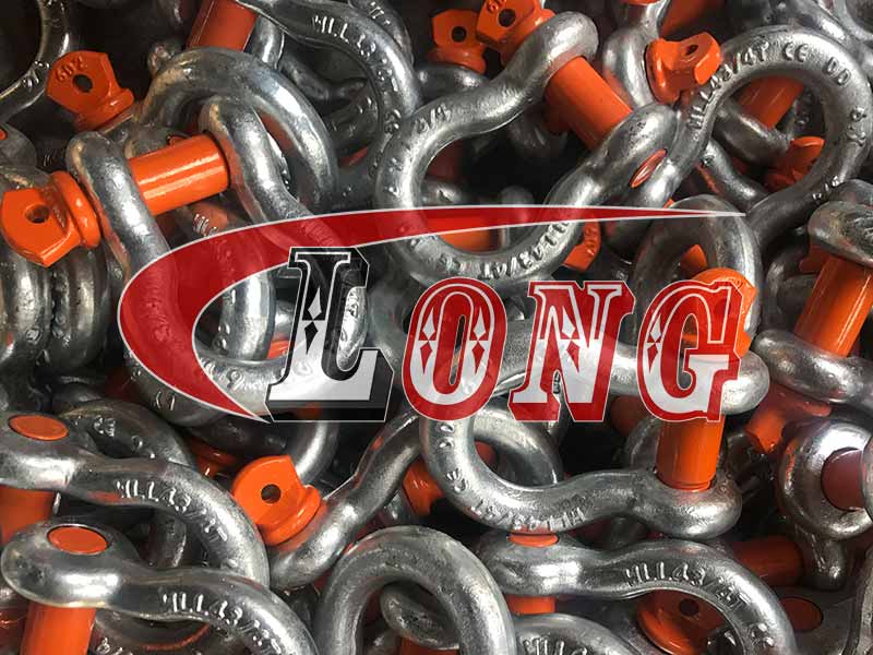 Screw Pin Anchor Shackle U.S. Type G-209 China manufacturer