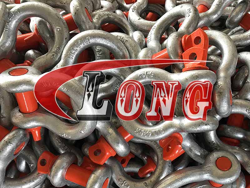 Screw Pin Anchor Shackle U.S. Type G-209 China manufacturer