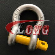 as2741 grade s bow shackle screw pin, forged steel china