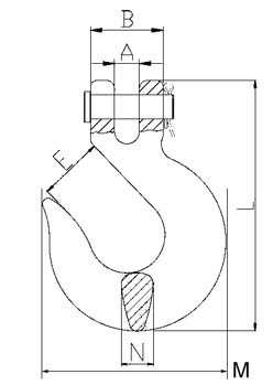 Clevis Slip Hook Grade 43 High Test China manufacturer