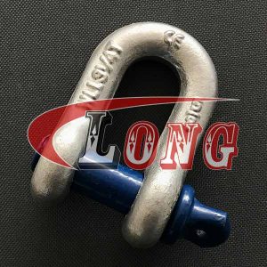 Screw Pin D Shackle G-210 U.S. Type China manufacturer