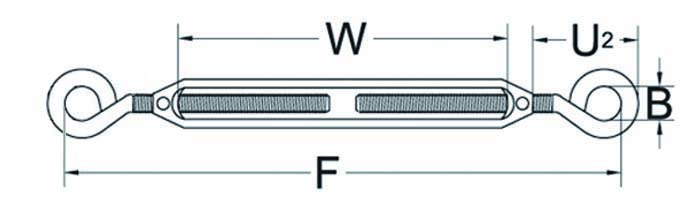 Cast Zinc Eye & Eye Turnbuckle China manufacturer