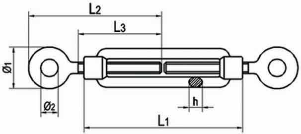 DIN 1480 Turnbuckle Eye & Eye,aka straining screw DIN1480 eye&eye,conform to DIN 1480,been Electric galvanized or Hot dip galvanized,China manufacturer