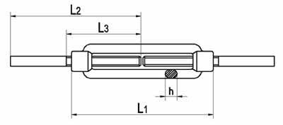 DIN 1480 Turnbuckle Stub End,aka turnbuckle din1480 with stub ends,conform to DIN 1480,after Zinc plated/Hot dip galvanized,by China manufacturer supplier.