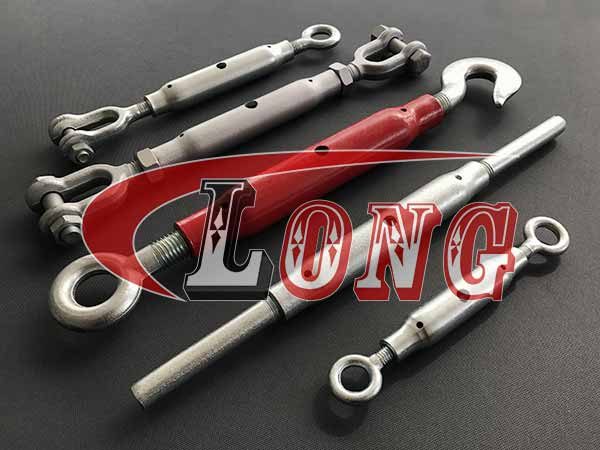 DIN 1478 turnbuckle eye/eye,aka rigging screw or closed body turnbuckle,conform to DIN 1478,made of C1020/C1045,been electric galvanized/HDG,China supplier