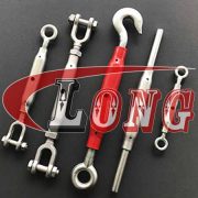 DIN 1478 Turnbuckle Galvanized Hook/Hook,aka din 1478 rigging screw or closed body turnbuckle,conform to DIN 1478,been zinc plated or HDG,China manufacturer