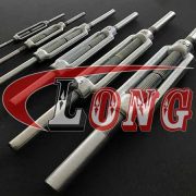 DIN 1480 Turnbuckle Stub End,aka turnbuckle din1480 with stub ends,conform to DIN 1480,after Zinc plated/Hot dip galvanized,by China manufacturer supplier.