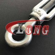 DIN 1480 Turnbuckle Hook-Eye,aka turnbuckle DIN1480 eye and hook,conform to DIN 1480,been Electric galvanized or hot dip galvanized,