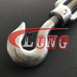 DIN 1480 Turnbuckle Hook-Eye,aka turnbuckle DIN1480 eye and hook,conform to DIN 1480,been Electric galvanized or hot dip galvanized,