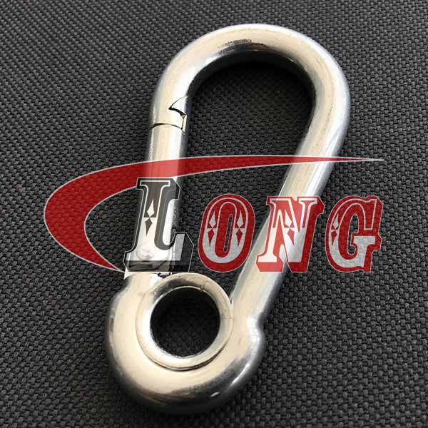 Snap Hook with Eyelet DIN 5299 Stainless Steel