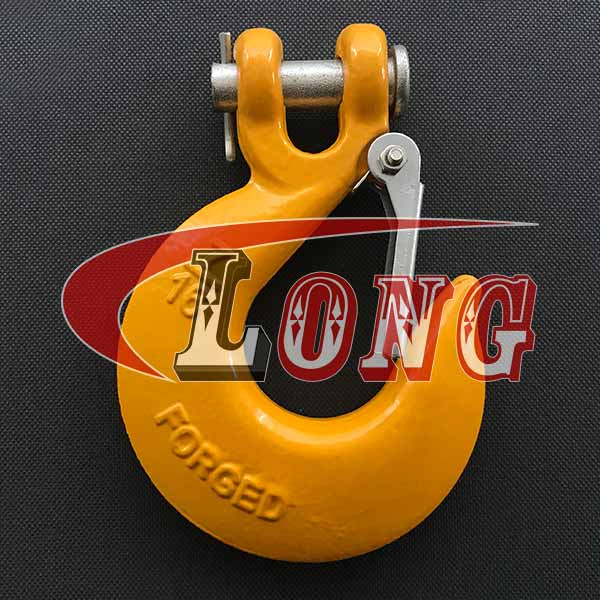 forged alloy clevis slip hook ,with latch china