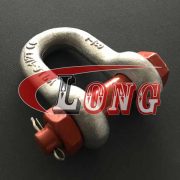 g2150 safety d shackle, dee shackle with safety pin china