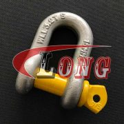 galvanized grade s screw pin d shackle china