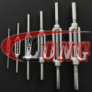 DIN 1480 Turnbuckle Stub End,aka turnbuckle din1480 with stub ends,conform to DIN 1480,after Zinc plated/Hot dip galvanized,by China manufacturer supplier.