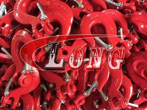 High Test Clevis Slip Hook with Latch Grade 43 China manufacturer