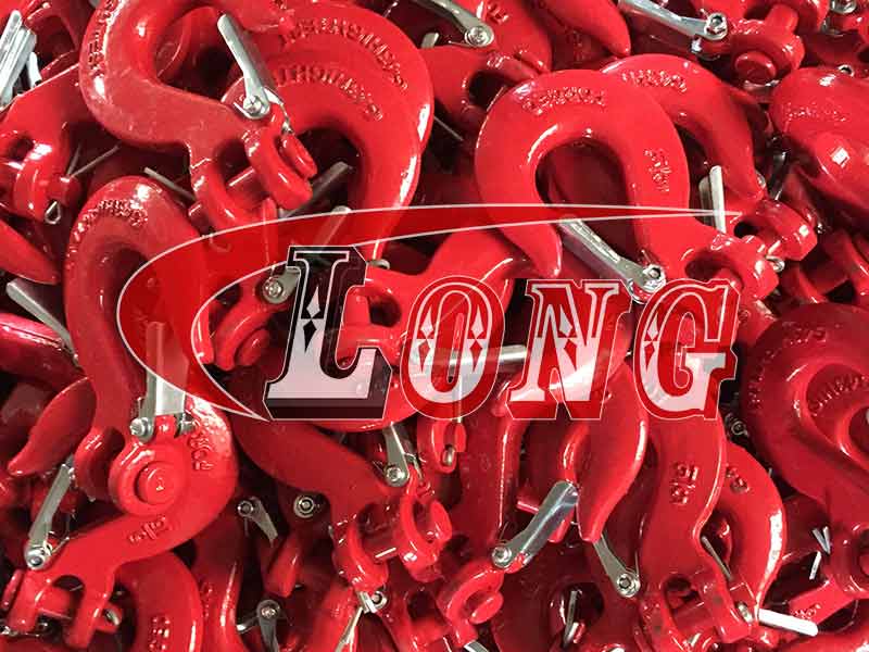 Clevis Slip Hook with Latch Grade 43 High Test China manufacturer