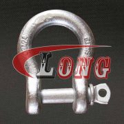 Italy Type Galvanized Bow Shackle China manufacturer