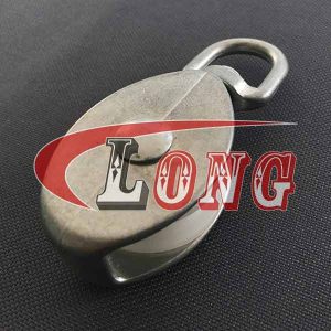 Die Cast Nylon Pulley Single Sheave with Fixed Eye China manufacturer