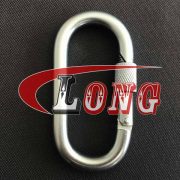 Oval Snap Hook w/Screw Nut China manufacturer