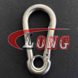 Snap Hook with Eyelet DIN 5299 Stainless Steel