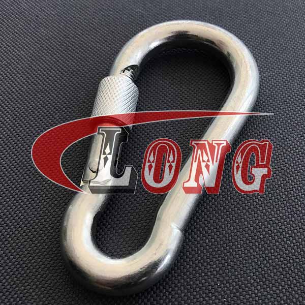 Snap Hook DIN 5299 with Screw Nut Stainless Steel