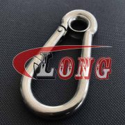 Snap Hook with Eyelet DIN 5299 Stainless Steel