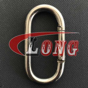 Stainless Steel Oval Snap Hook