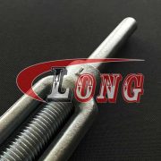 DIN 1480 Turnbuckle Stub End,aka turnbuckle din1480 with stub ends,conform to DIN 1480,after Zinc plated/Hot dip galvanized,by China manufacturer supplier.