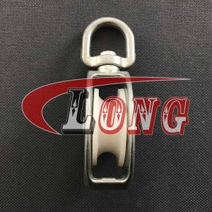 Die Cast Nylon Pulley Single Sheave with Fixed Eye China manufacturer