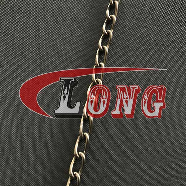 Grade: 304 Stainless Steel. Twist Link Chain