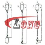 Single Leg Wire Rope Sling EN13414 